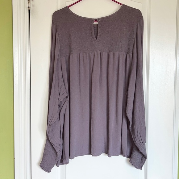 Penningtons Lilac Long Sleeved Blouse - Picture 3 of 6